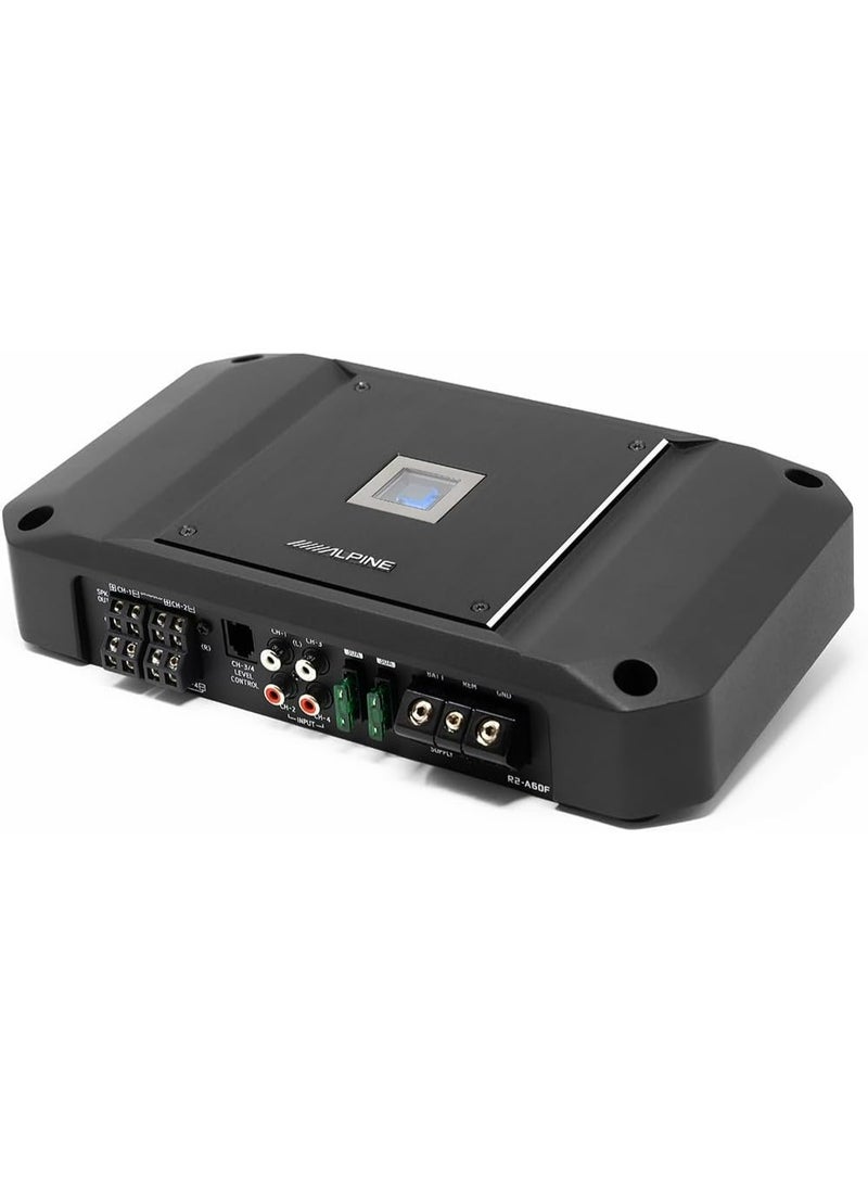 Alpine R2-A60F R-Series 4-Channel Amplifier - 150W x 4 at 2-Ohm, Hi-Res Certified - Image 3