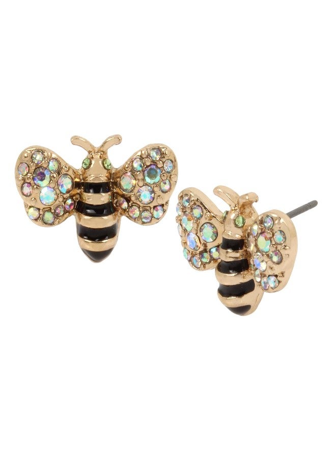 Betsey Johnson Bumble Bee Stud Earrings - Image 1