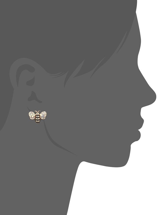 Betsey Johnson Bumble Bee Stud Earrings - Image 2