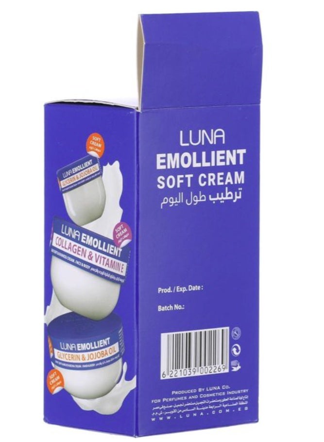 Luna Soft Moisturizing Cream Set | Deep Nourishing & Hydrating Skin Cream | Multi-Use Family Size - Image 3