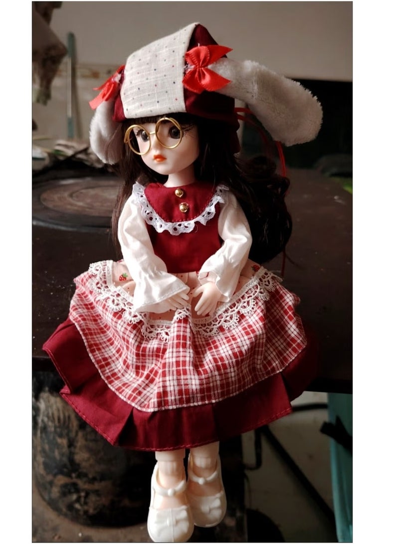 OMEVE 30cm Barbie Doll Toy Girl Dress up Doll - Image 3