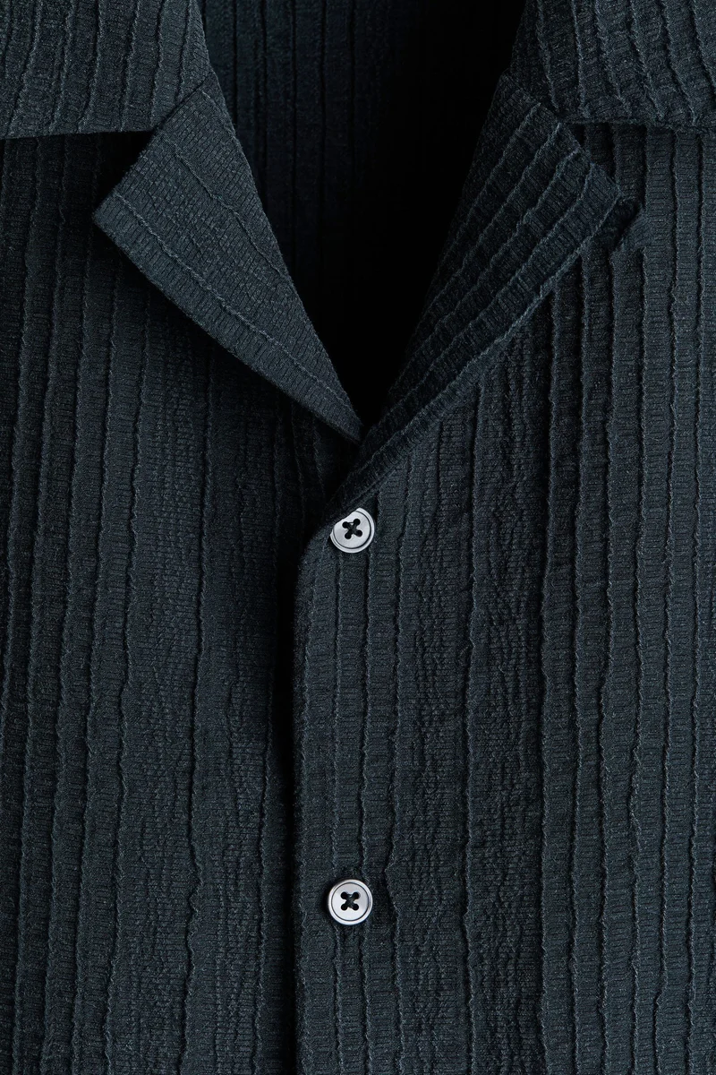H&M  Relaxed Fit Resort shirt for Men | Best Price UAE