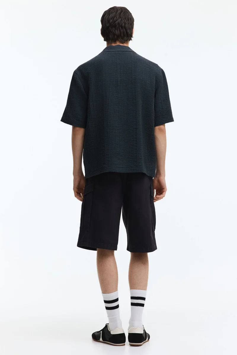 H&M  Relaxed Fit Resort shirt for Men | Best Price UAE