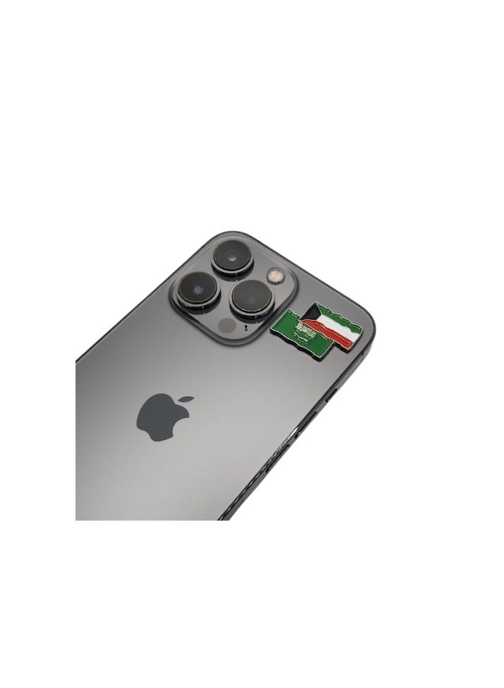 Acnor UAE & Saudi Arabia Flag Lapel Pin – National Friendship Enamel Sticker for Clothing,Mobile,Laptop & Accessories - Image 3