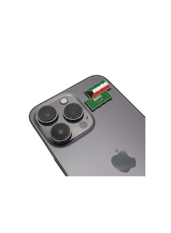 Acnor UAE & Saudi Arabia Flag Lapel Pin – National Friendship Enamel Sticker for Clothing,Mobile,Laptop & Accessories - Image 4