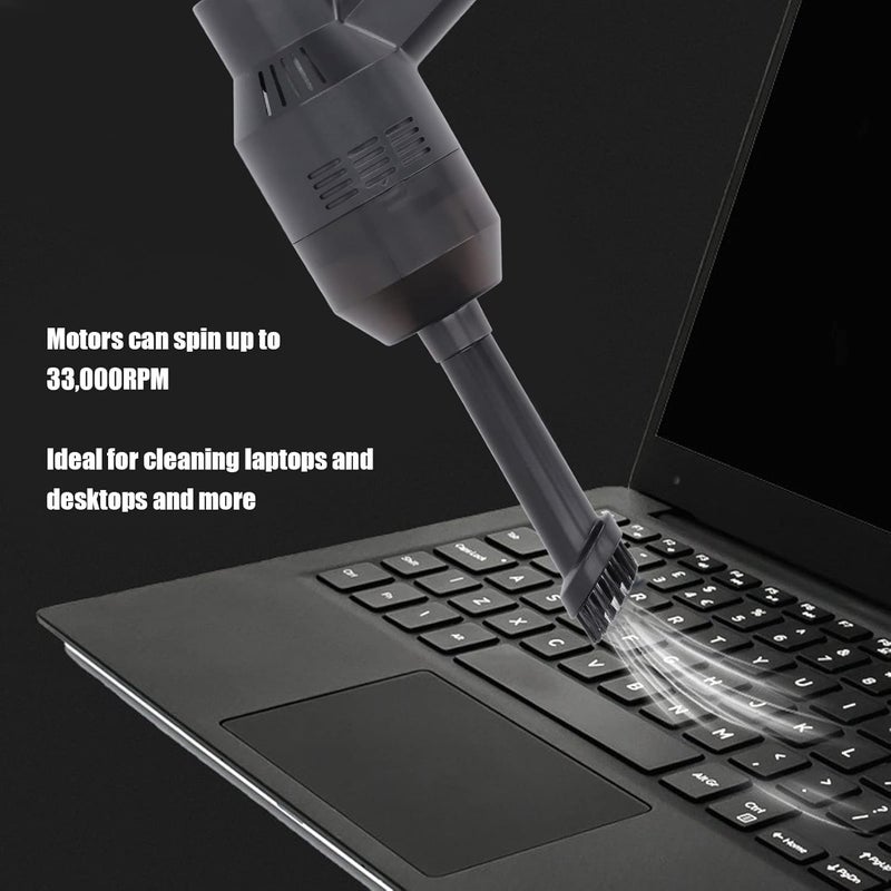 klarako Cordless Electric Duster, Powerful DC5V Air Duster 33000RPM Comfortable PC ABS - Image 4