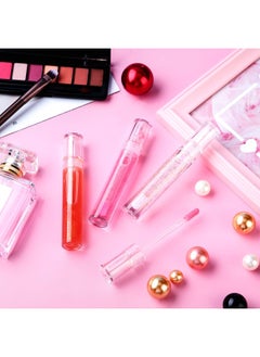 Patelai Patelai 30 Pieces Empty Lip Gloss Tubes 5 ml Transparent Lip Gloss Containers Clear Refillable Lipstick Container Lip Balm Bottles Eyelash Growth Liquid Tube Cosmetic Container with Rubber Stoppers  - Image 4