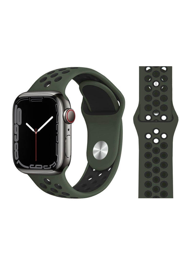 Perfii 3pcs Watch Bands Replacement for Apple Watch Strap Compatible with Apple Watch 49/46/45/44/42mm Series 10/9/8/7/6/5/4/SE/Ultra - Image 3