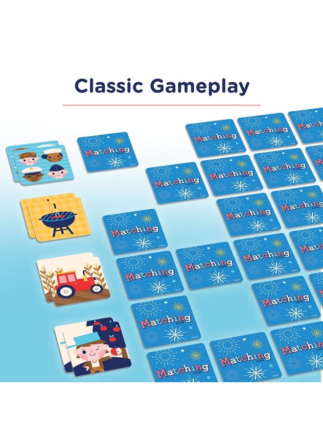 Wonder Forge Americana Matching Game - Skill Building Memory Color Recognition Game for Kids Age 3- 5 | A Fun & Fast Classic Memory Game - Image 3