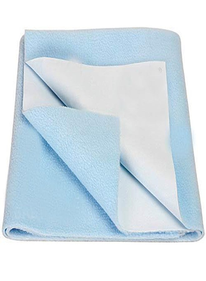 STARNSTYLE Waterproof Quick Dry Sheet for Baby| Bed Pad Anti-Piling Fleece Extra Absorbent Washable Matress Protector| Baby Bed Protector Sheet for Toddler Children Small (70cm X 50cm) - Image 1