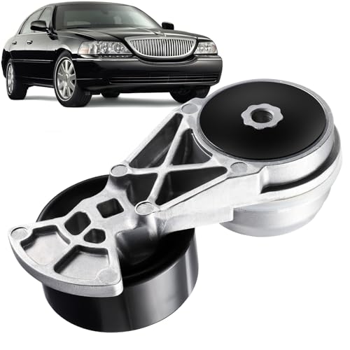 ISINSWIFT 38189 Belt Tensioner Assembly With Pulley Fit for Ford Crown Victoria 00-11/Grand Marquis/Marauder/Mustang Lincoln Town Car Mercury Grand Marquis/Marauder OE#89291 419-213 - Image 2