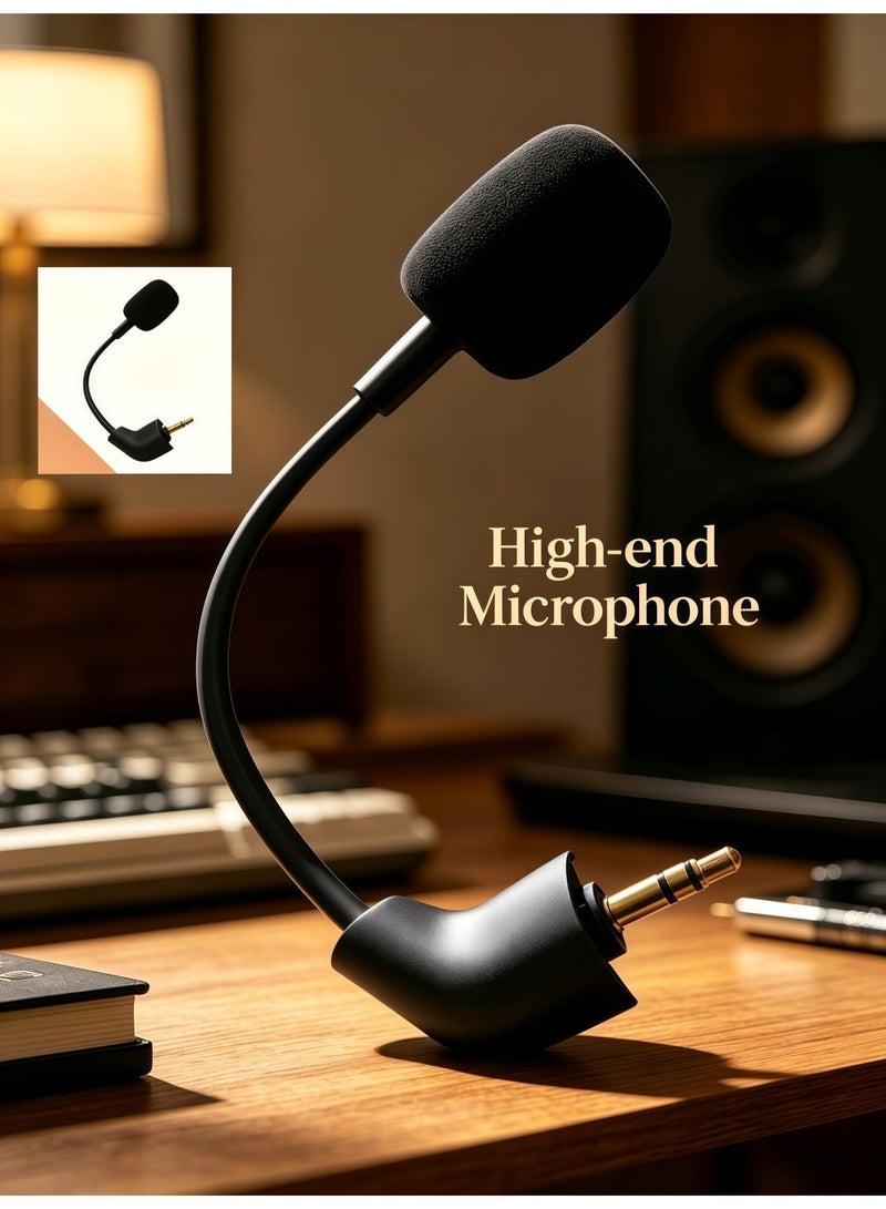 Suitable for Kingston Hyperx Cloud 2/Pro/Cloudx Series Multi Device Compatible Gaming Headphones with Microphone Replacement - Image 2