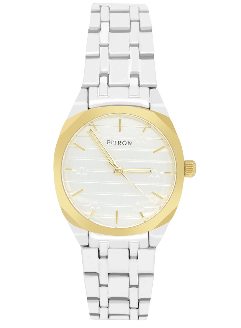 Fitron Fitron Quartz Analog Silver Couple Set Watch For Men and Women  - Image 4