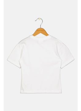 Space Jam Toddlers Girl Graphic Print Short Sleeves T-Shirt, White  - Image 2