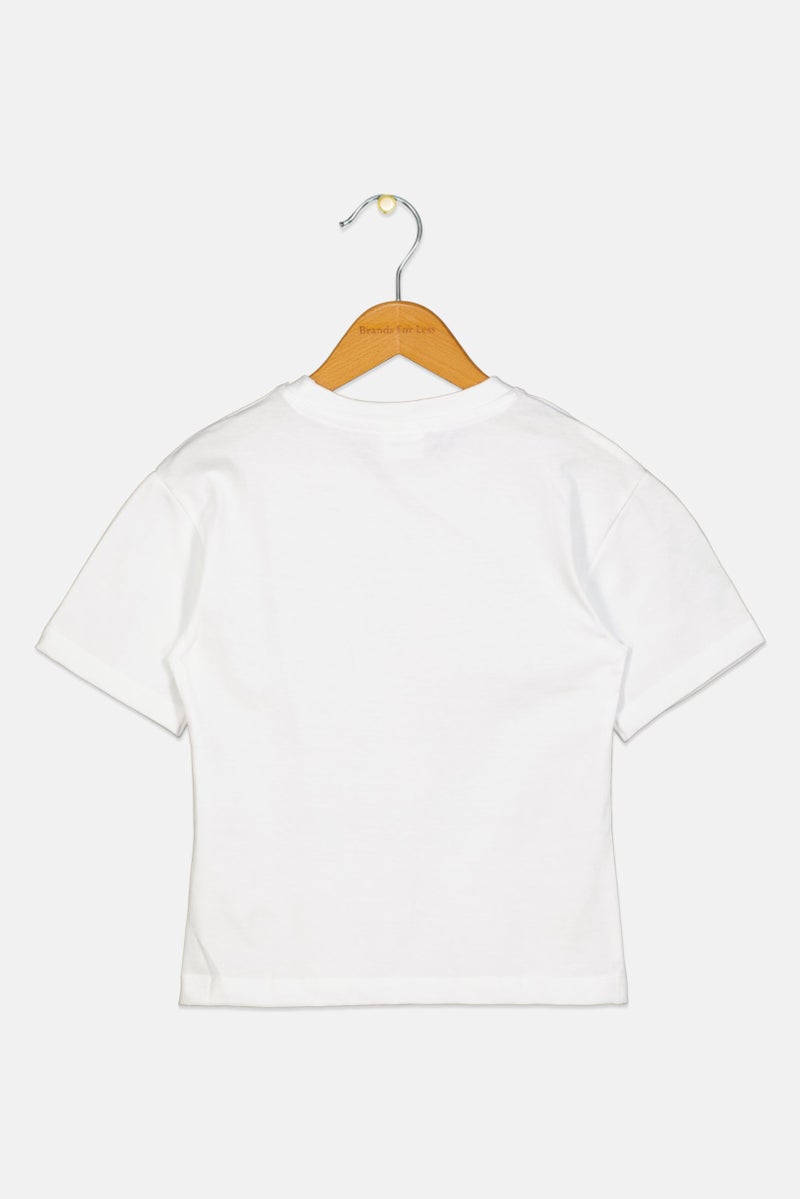 Space Jam Toddlers Girl Graphic Print Short Sleeves T-Shirt, White - Image 2