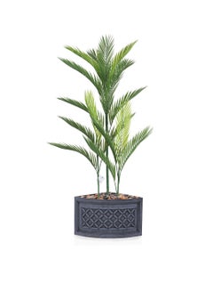co arma An artificial tree simulating a green areca tree in shape and texture, 110 cm  - Image 2