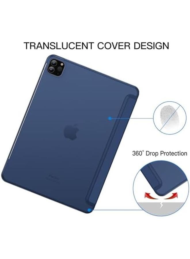 Jetech Case For Ipad Pro 11 Inch 2022 2021 2020 2018 Model Compatible With Pencil Cover Auto Wake Sleep Deep Navy - Image 3