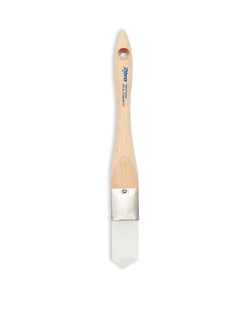 Zibra Triangle Paint Brush for Wall Corners Doors Cabinets and Detailed Molding 125inch Artist Brush