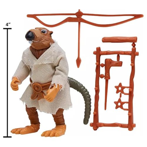TMNT Teenage Mutant Ninja Turtles: 4-Inch Original Movie Star Splinter Basic Figure - Image 3