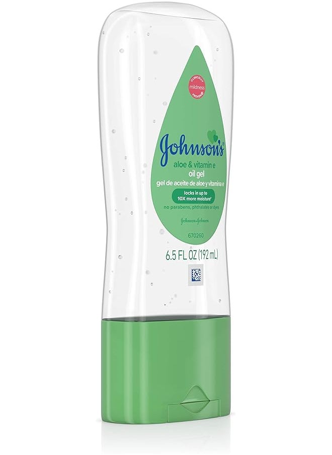 Johnson's Baby - Oil Gel Aloe And Vitamin E 6.5Oz - Image 1