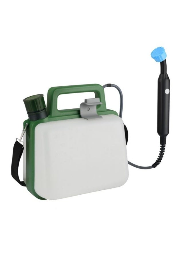 بخاخ بيديه كهربائي بسعة 8 لتر ومضخة مياه للتخييم. - Image 1