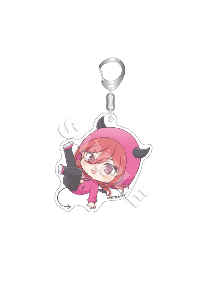 Y Line Blue Prison Little Devil Keychain Qianqie Baoma Limited Edition Accessories For Ages 15 And Up