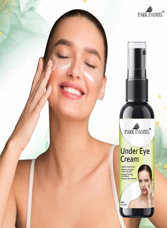 Park Daniel Nourishing Under Eye Cream for Dark Circles for Women & Men|to Reduce Dark Circles, Puffiness and Fine Lines with Vitamins E & B3 Pack of 3 of 50ML - Image 3