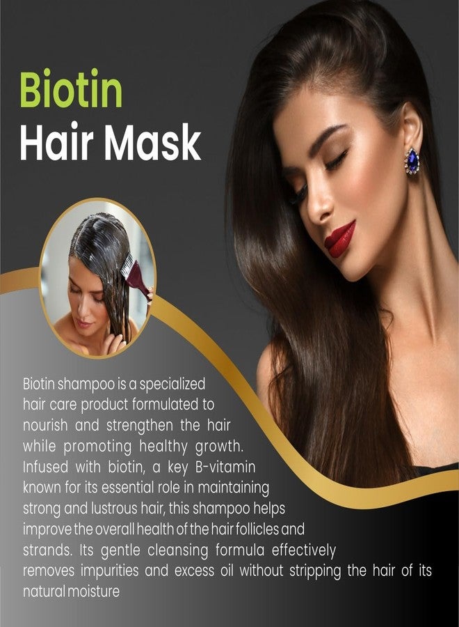 Zuke Professional Biotin Hair Mask-500ml | Reduces Frizz & Increases Hair Manageability | Enriched with Coconut oil & Silk Protein - Image 5