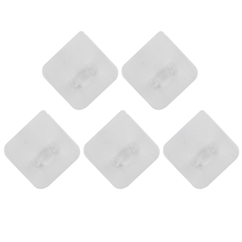 Self Adhesive Wall Hooks 1 Pack Multi-Purpose Design - No Wall Damage Easy Install Space Saving Bathroom Organizer for Shower Bathroom Kitchen And Room Organization - Image 5