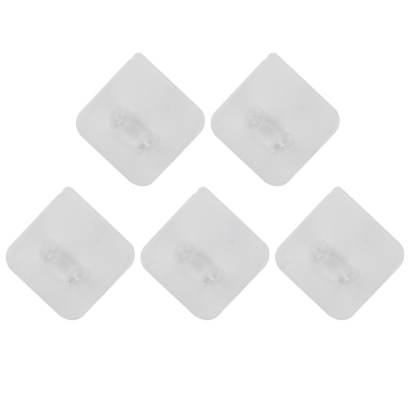 Self Adhesive Wall Hooks 1 Pack Multi-Purpose Design - No Wall Damage Easy Install Space Saving Bathroom Organizer for Shower Bathroom Kitchen And Room Organization - Image 4