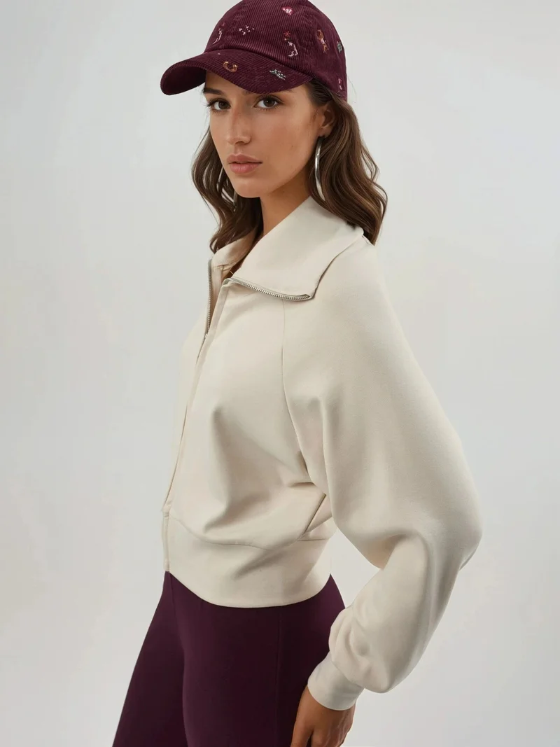 Busem BUSEM Relaxed Fit Zippered Sweatshirt