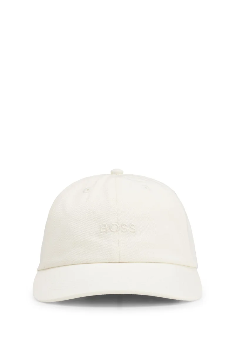 بوس Cotton-twill cap with embroidered logo