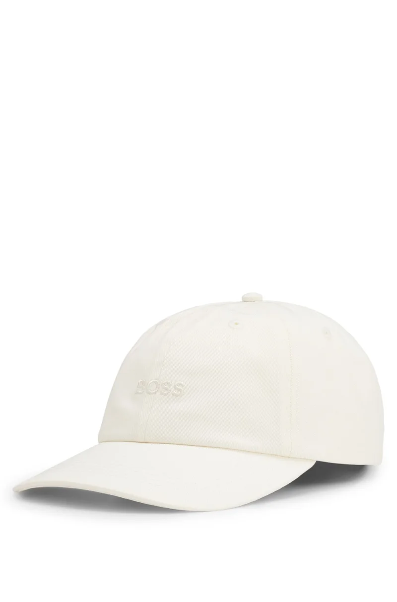 بوس Cotton-twill cap with embroidered logo