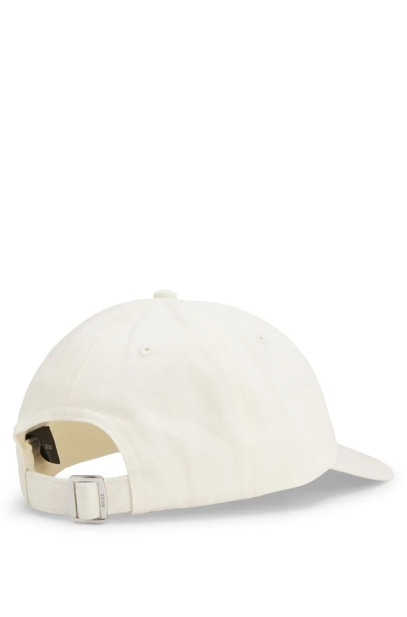 BOSS Natural Cotton-twill cap with embroidered logo for Men | Best Price UAE