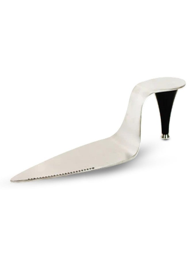 Wild Eye Designs HIGH HEEL STAINLESS STEEL CAKE SERVER WITH DETACHABLE HEEL AND HANDLE, BLACK - FASHIONABLE AND ELEGANT, COMES WITH A DECORATIVE GIFTABLE BOX - Image 1