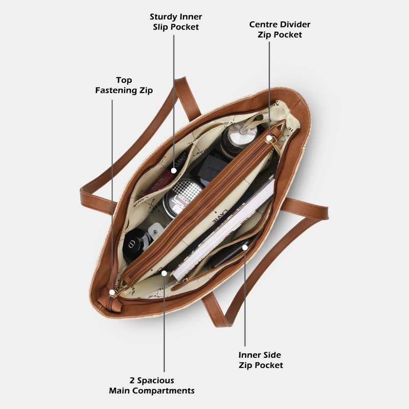 لافي حقيبة يد لافي نسائية كبيرة بتولا بيج - Image 3