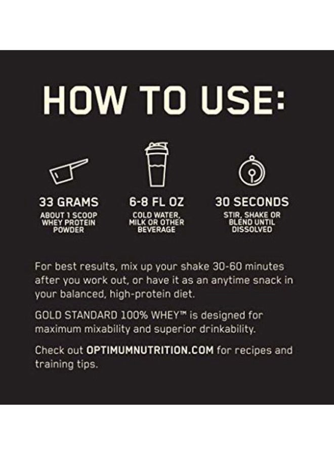 Optimum Nutrition Gold Standard Whey Protein - Double Rich Chocolate - 907 Gram - Image 3