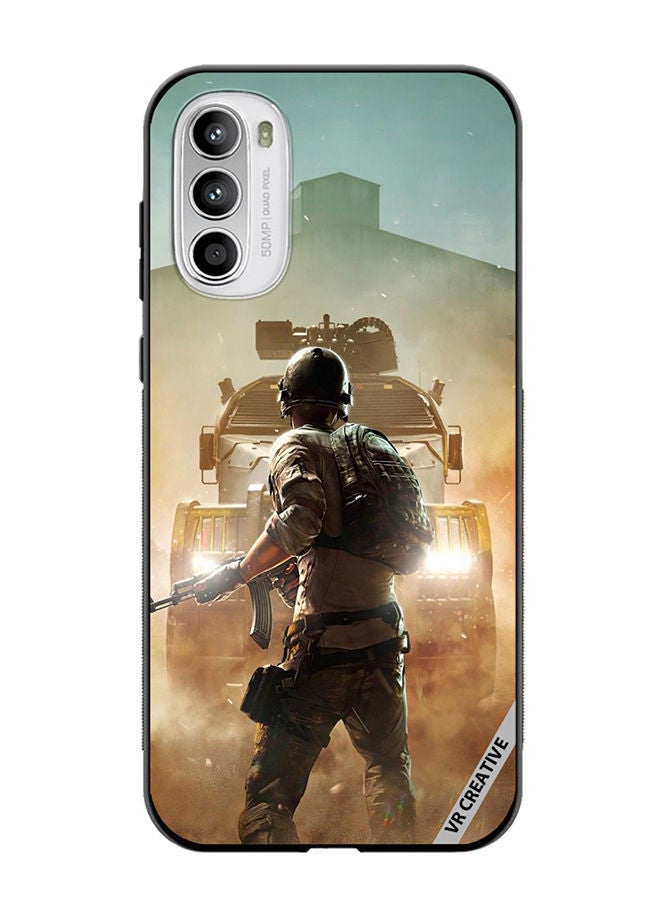 VR CREATIVE Protective Case Cover For Motorola Moto G82 Pubg Design Multicolour - Image 1