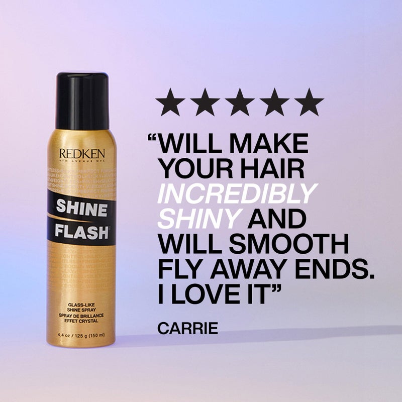 Redken Shine Flash 02 Glistening Mist - For All Hair Types, Instantly Adds Shine, Citrus Fragrance - Image 5