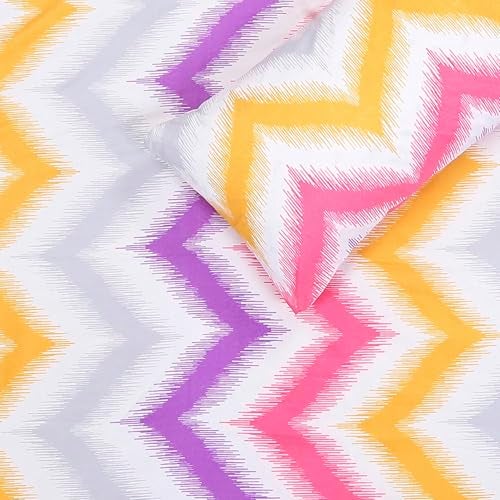 Status Contract -Cotton Rich Double Bedsheet with 2 Pillow Covers for Bed Room, Home, Hotel-120 GSM (Pink Red) - Image 4