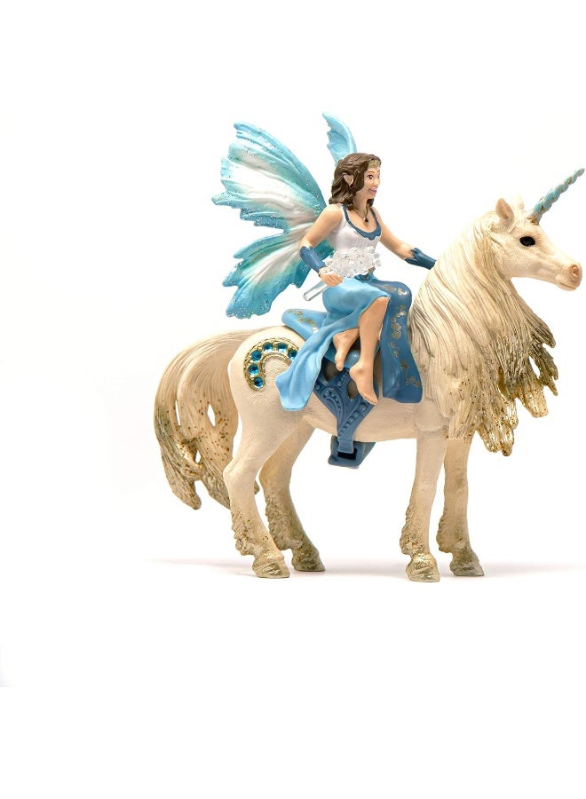 Schleich Eyela Riding on Golden Unicorn - Image 4