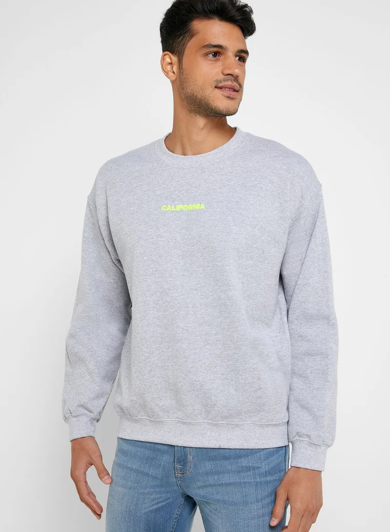 NEW LOOK Textured Sweatshirt
