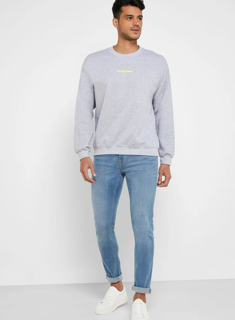 NEW LOOK Textured Sweatshirt