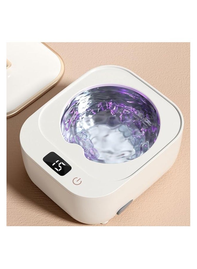Ultrasonic Retainer Cleaner Retainer Cleaner for Aligners Dentures  Jewelry - Advanced 3-Mode Cleaning Machine for Retainers Toothbrushes Whitening Trays and Diamonds - Professional Aligner Cleaning - Image 5