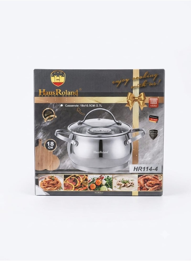 2-piece stainless steel pot set (German brand, model HR114-4) - Image 3