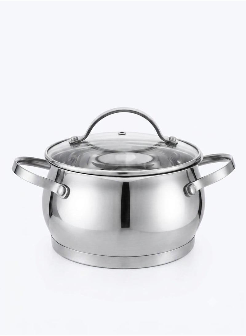 2-piece stainless steel pot set (German brand, model HR114-4) - Image 1