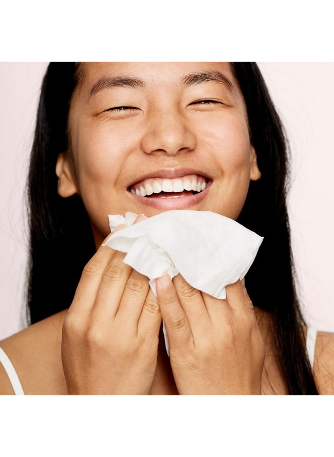 THE FACE SHOP - Rice Water Bright Cleansing Facial Wipes Rice Extract Refreshing Brightening Moisturizing Infused With Cleansing Milk Vegan Disposable Makeup Remover Wipes Korean Skin Care - Image 1
