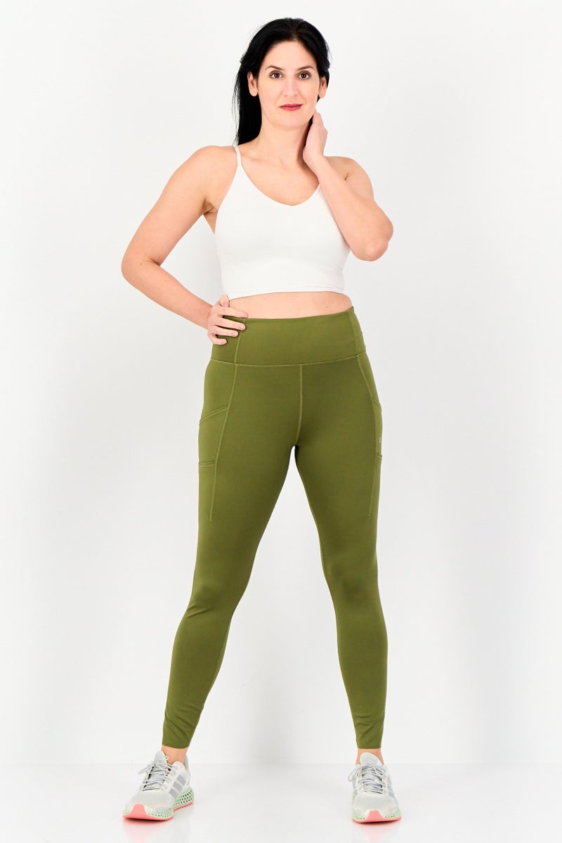 Hurley ليغينغز تدريب رياضية للنساء، زيتوني - Image 4