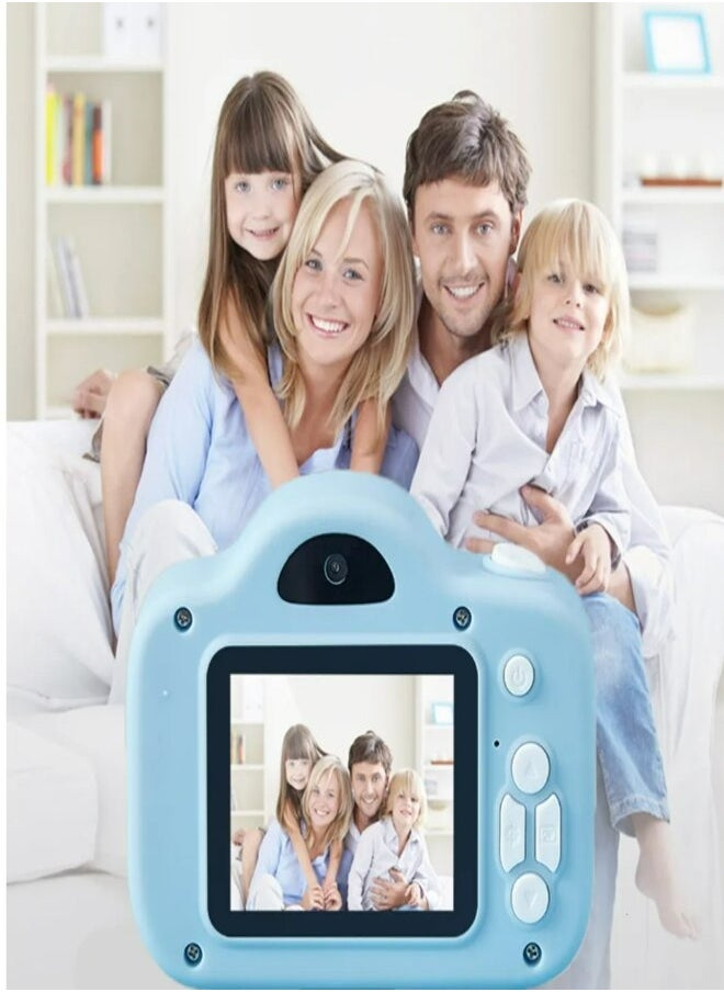 Generic Kids Mini Digital Camera, Multifunctional Blue  - Image 2