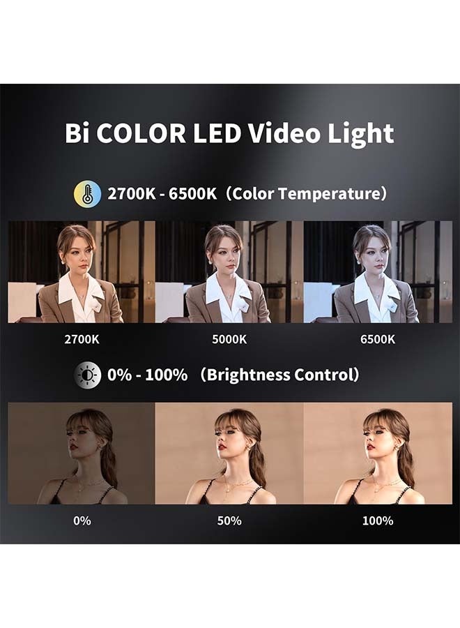 زيون ZHIYUN CINEPEER CX100 ضوء فيديو LED 100 وات [رسمي] مع بطارية مدمجة بسعة 4500 مللي أمبير، إضاءة COB ثنائية اللون بإخراج مستمر 2700K-6500K لصناعة الأفلام/البث المباشر/تصوير الفيديو/تصوير الاستوديو - Image 5